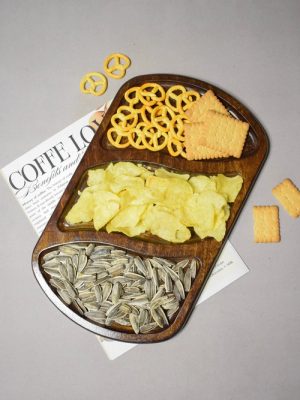 سینی بیضی ۳ خونه