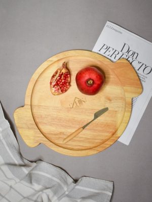 سینی گرد دسته کنار